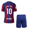 Maillot de Supporter FC Barcelone Ansu Fati 10 Domicile 2023-24 Pour Enfant